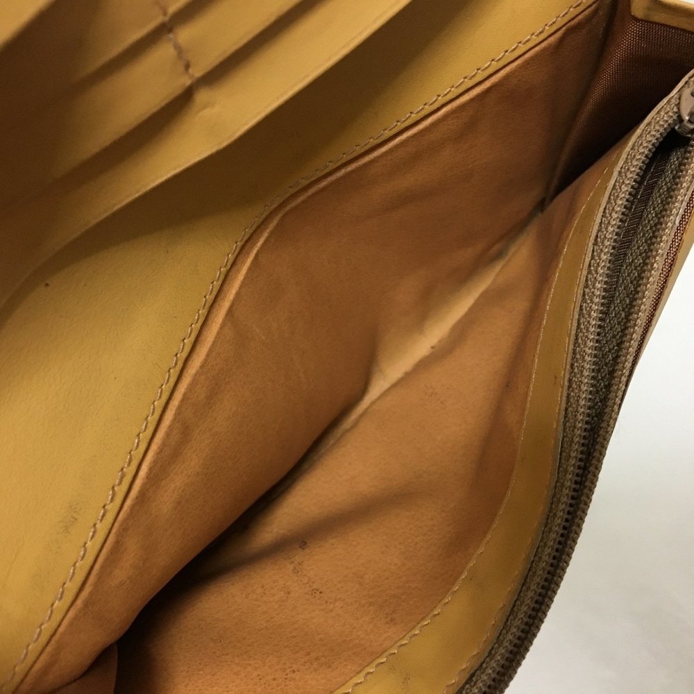 Celine Macadam Pattern Coated Canvas Long Wallet … - image 4